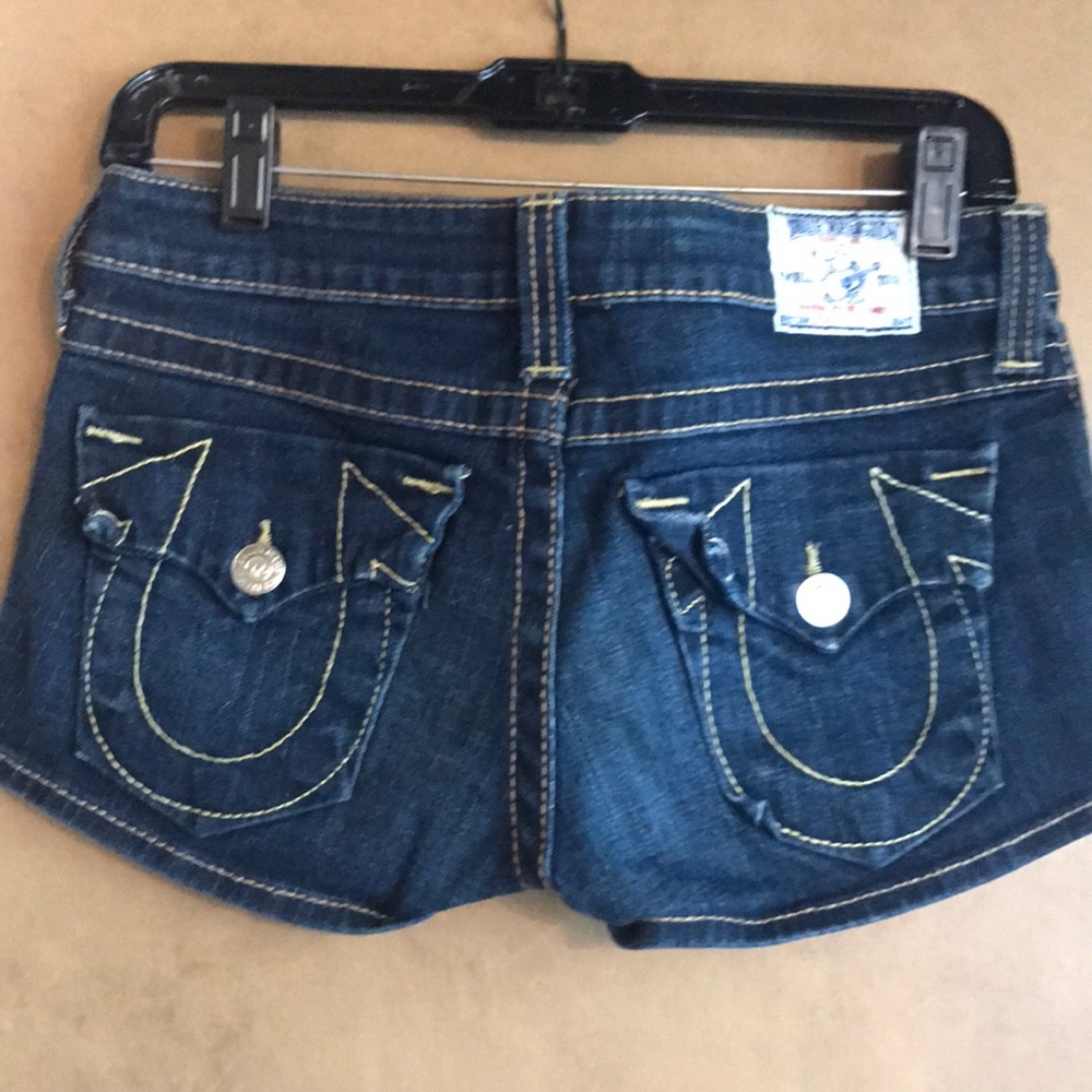 True Religion denim shorts!